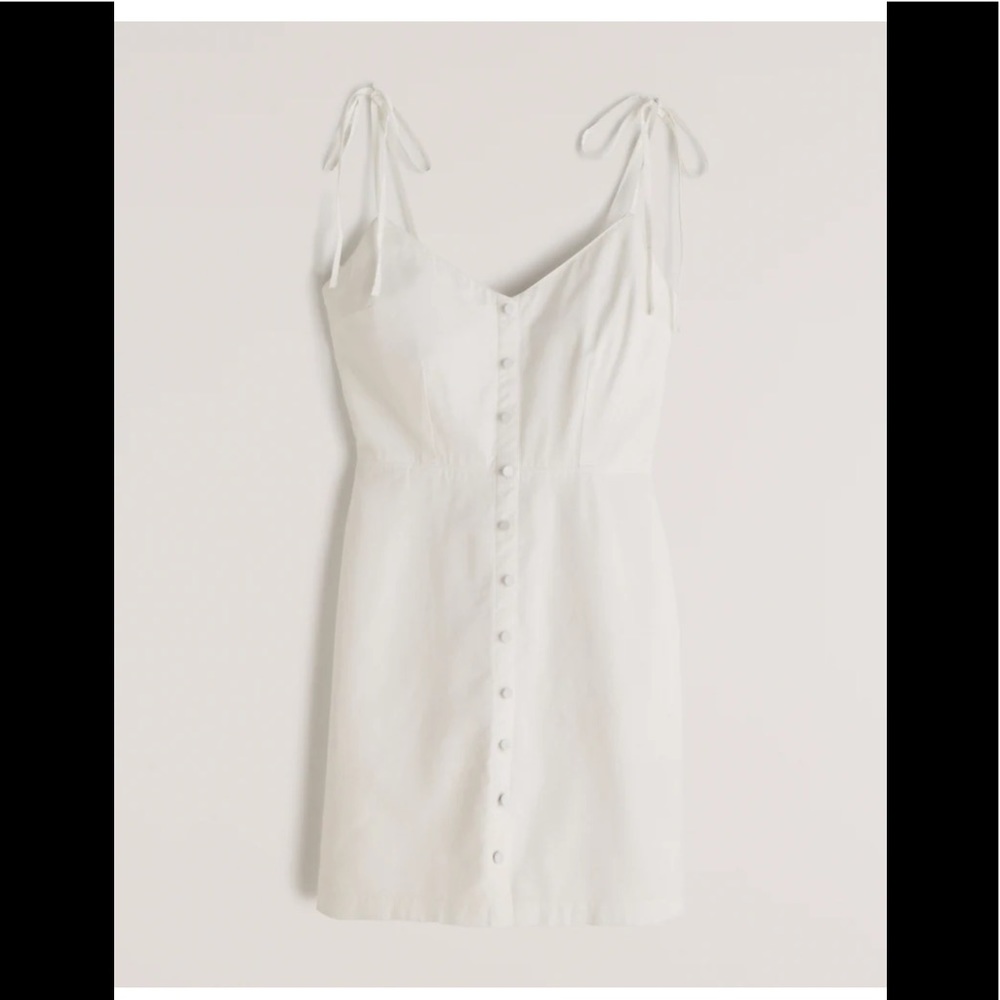 Abercrombie Fitch mini tie strap dress pockets